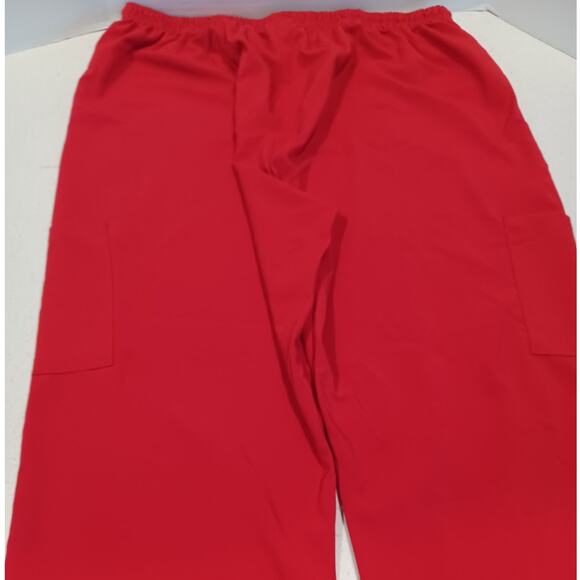 Scrubaid Uniform set Red Size 2XL Women's - Picture 9 of 11